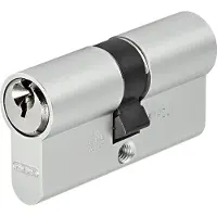 ABUS Cylindre double profilé TI14ST 40/40 mm Nombre de clés 3 fermetures différentes (Cylindre profilé double entrée)