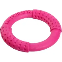 Kiwi Walker Jouet pour chien Anneau Rose, M, Ø 17 cm (Jouet à mâcher pour chiens)