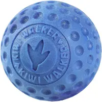 Kiwi Walker Jouet pour chien Balle bleue, M, Ø 8 cm (Jouet à mâcher pour chiens)