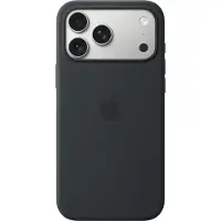 Apple Coque en silicone avec MagSafe Noir pour iPhone 17 Pro Max