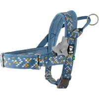 Hurtta Razzle-dazzle Harnais norvégien, Couleur:bleu, Taille:45-55cm