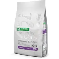 Natures Protection PROTECTION NATURE'S Superior Care White Dogs Sans Céréales Junior Saumon - nourriture sèche pour chiots - 10 kg