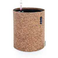 Lechuza Jardinière TRENDCOVER 23 Cork ALL-IN-ONE Naturel foncé