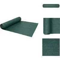 vidaXL Pare-soleil de clôture Vert 1x50 m HDPE 195 g/m² - Parasols & Protection solaire