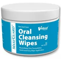 Vetfood MAXI/GUARD Oral Cleansing Wipes pies i kot 100 chusteczek (Chat, Chien)