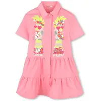 Billieblush U20963 Short Sleeve Dress Rose 12 Years Fille