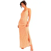 Roxy Erjwd03912 Sleeveless Dress Orange M Femme