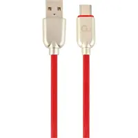 Gembird Cablexpert CC-USB2R-AMCM-2M-R Câble USB USB 2.0 USB A USB C rouge (2 m, USB 2.0)