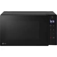 LG Micro-ondes à surface plane avec gril MH6032GAS 20 L 700 W Noir