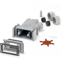 Phoenix Contact CONNECTEUR SUB-D MALE 25 CTS IP67, Câble + prise électronique, Gris