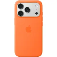 Apple Coque iPhone 17 Pro en silicone avec MagSafe Orange