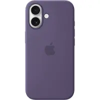 Apple Coque iPhone 17 en silicone avec MagSafe Brouillard Violet
