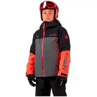 Rossignol - Veste de ski imperméable et isolante - Jr Hero Velika Insulated Jacket Black - Taille Enfant 10 ans - Noir