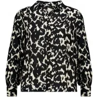 Deeluxe Carily Long Sleeve Shirt Noir L Femme