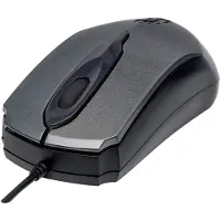 Manhattan 179423 Edge Optical USB Mouse (Gray/Black)