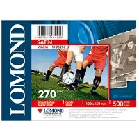 Lomond Papier Photo Satiné 270 G/m² 10x15