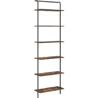 vidaXL Étagère Chêne fumé 60 x 24 x 203 cm Bois d'ingénierie
