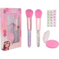 Kärkkäinen LaLa – Rouge- und Pinsel-Make-up-Set mit Aufklebern