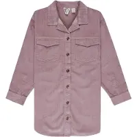 Roxy Mint Sea Long Sleeve Short Dress Violet 14 Years Fille