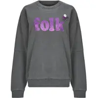 Newtone Sweat-shirt ROLLER FOLK femmes - Gris - T1