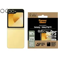 Apple Hoops Optic Rings Protection caméra pour Samsung Galaxy Z Flip 7 FE - Clear