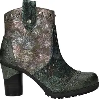 Mustang Boots 'Enkellaarsjes Hak' kaki