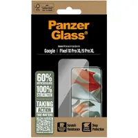 PanzerGlass Protection d'écran en verre trempé Anti-bactéries pour Google Pixel 10 Pro XL