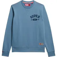 Superdry Athletic Printed Sweatshirt Bleu XL Homme