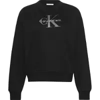 Calvin Klein Sweat-shirt gris / noir / blanc