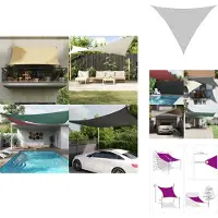 The Living Store Store gris clair 3,5x3,5x4,9 m 100% polyester Oxford