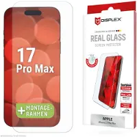 Displex Protection d'écran en verre trempé Real Glass Apple iPhone 17 Pro Max