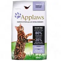 Applaws Cat Dry Adult - Poulet et canard sans céréales - 2,4 kg (6x400 g)