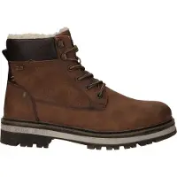 Mustang Veterschoenen Hoog Veterschoenen Hoog - Cognac - Maat 42