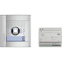 Bticino , système vidéo Flex'ONE, interphone SFERA, sans unité intérieure, à 2 fils, 1 pièce.