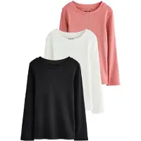 Next T-Shirt saumon / noir / blanc