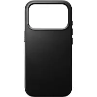 Nomad Coque arrière Traditional Leather avec MagSafe pour Apple iPhone 17 Pro Max - Noir
