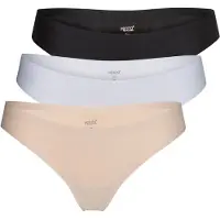 Yenita String 'Invisible' beige / noir / blanc