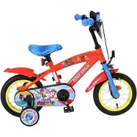 Volare Vélo enfant Paw Patrol - Garçons - 12 pouces - Rouge/Bleu