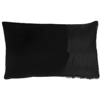 Pomax Coussins FROU' - Noir - 30x50 cm