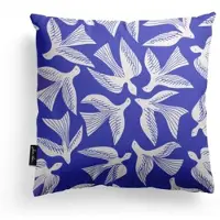 Maison Jean-Vier Housses de coussins BAKEA - Bleu - 40x40 cm