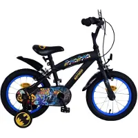Volare Vélo enfant Batman - Garçons - 14 pouces - Noir - Deux freins à main