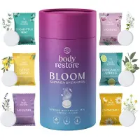 Body Restore Bombe de Douche Aromath?rapie - 6 Pack Relaxation, Cadeaux Anniversaire, Anti-Stress, Voyage, Senteurs Vari?es