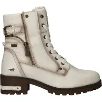 Mustang Veterschoenen Hoog Veterschoenen Hoog - Gebroken wit - Maat 39