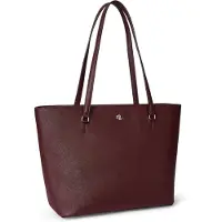 Ralph Lauren Cabas 'Karly' rouge foncé