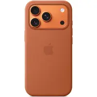 Apple Coque iPhone 17 Pro en silicone avec MagSafe Terre Cuite