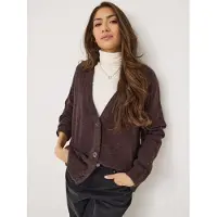 Tamaris Cardigan aubergine