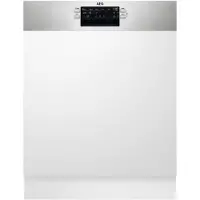 AEG FES5396XZM, Semi-intégré, Taille standard (60 cm), Acier inoxydable, Contact, 1,5 m, 1,5 m