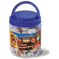 Nobby Snack Pour Chien Seau Poulet Os Noué Enrobé 400 G