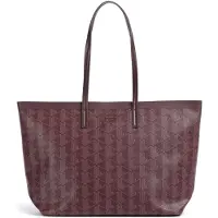 Lacoste sac à épaule sac shopper Shopping Bag Mono Winetasting Damson violet foncé