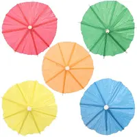 Papstar Piqueur décoratif couleurs assorties Parapluie de glace uni Parapluie de glace uni